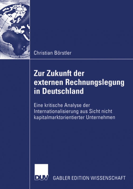 Zur Zukunft der externen Rechnungslegung in Deutschland (e-bog) af Borstler, Christian