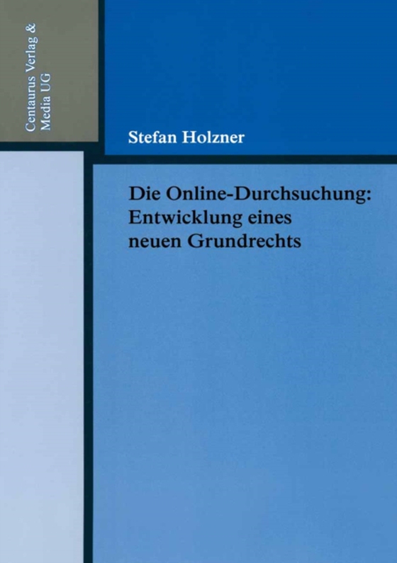 Die Online-Durchsuchung (e-bog) af Holzner, Stefan