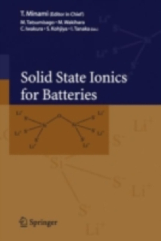 Solid State Ionics for Batteries (e-bog) af -