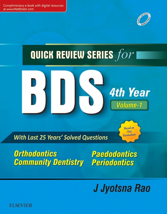 QRS for BDS IV Year, Vol 1- E Book (e-bog) af Rao, Jyotsna