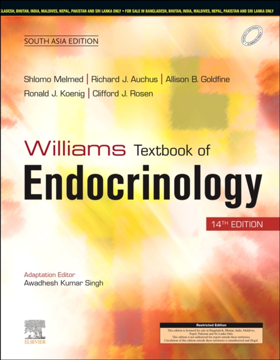 Williams Textbook of Endocrinology, 14 Edition: South Asia Edition, 2 Vol SET - E-Book (e-bog) af Goldfine, Allison B.