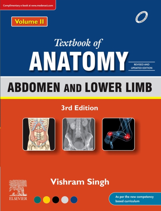 Textbook of Anatomy: Abdomen and Lower Limb, Vol 2, 3rd Updated Edition - eBook