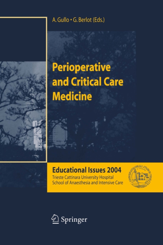 Perioperative and Critical Care Medicine