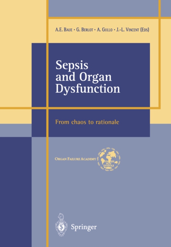 Sepsis and Organ Dysfunction (e-bog) af -