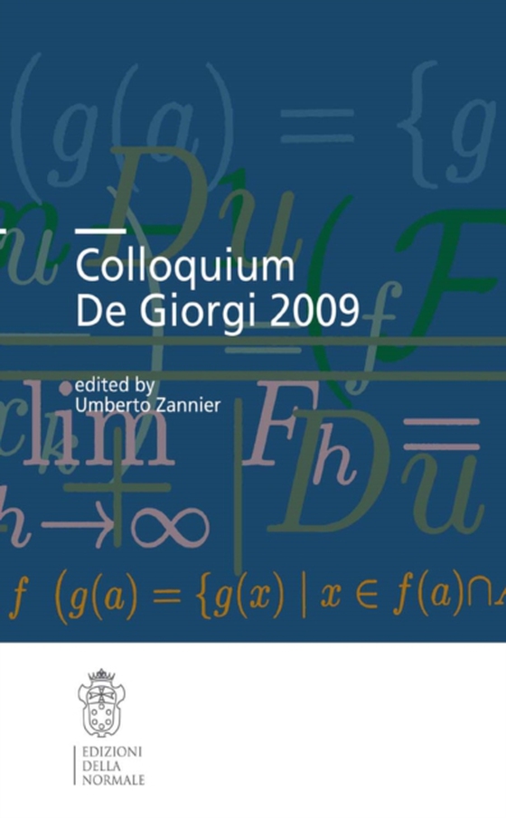 Colloquium De Giorgi 2009 (e-bog) af -