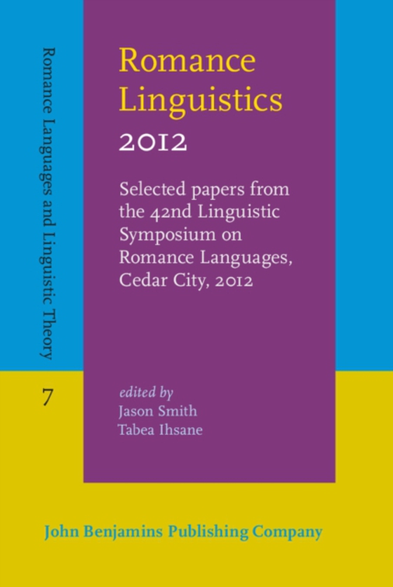 Romance Linguistics 2012 (e-bog) af -