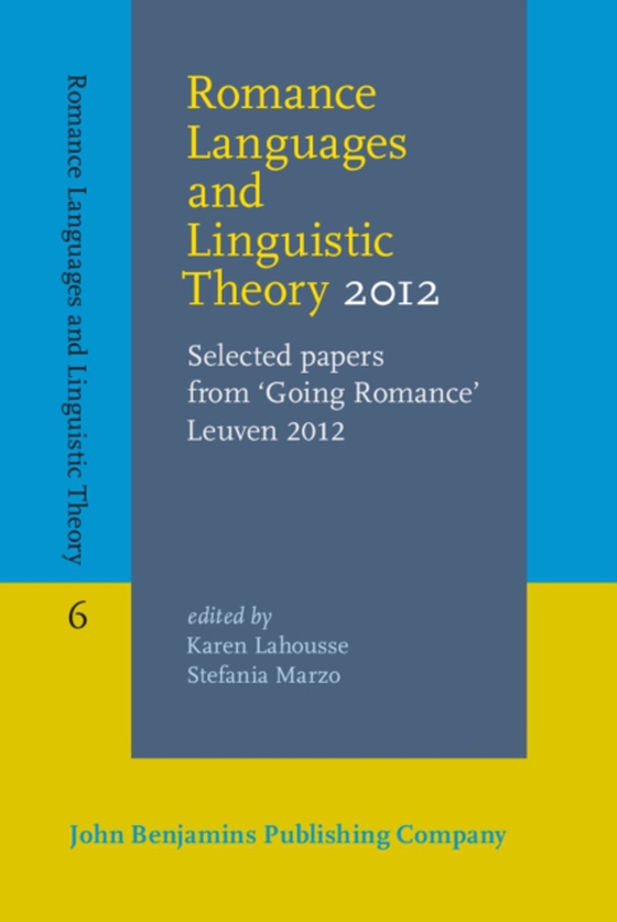 Romance Languages and Linguistic Theory 2012