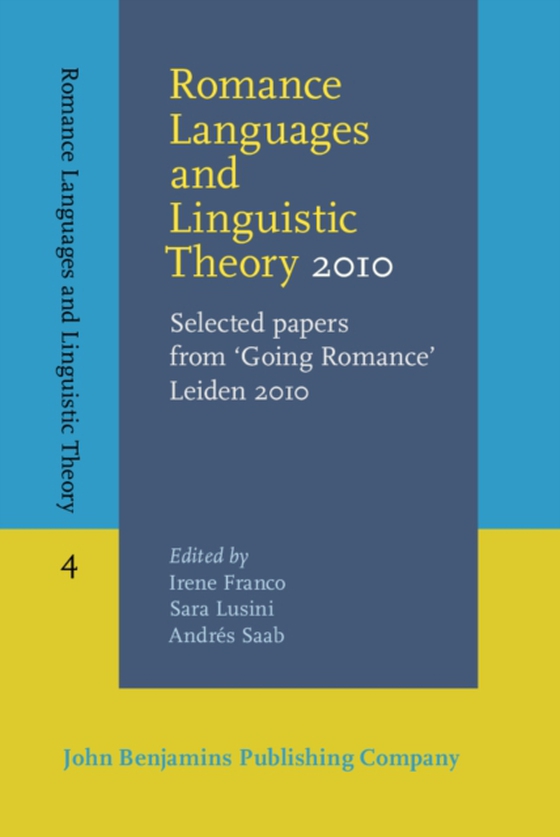 Romance Languages and Linguistic Theory 2010 (e-bog) af -