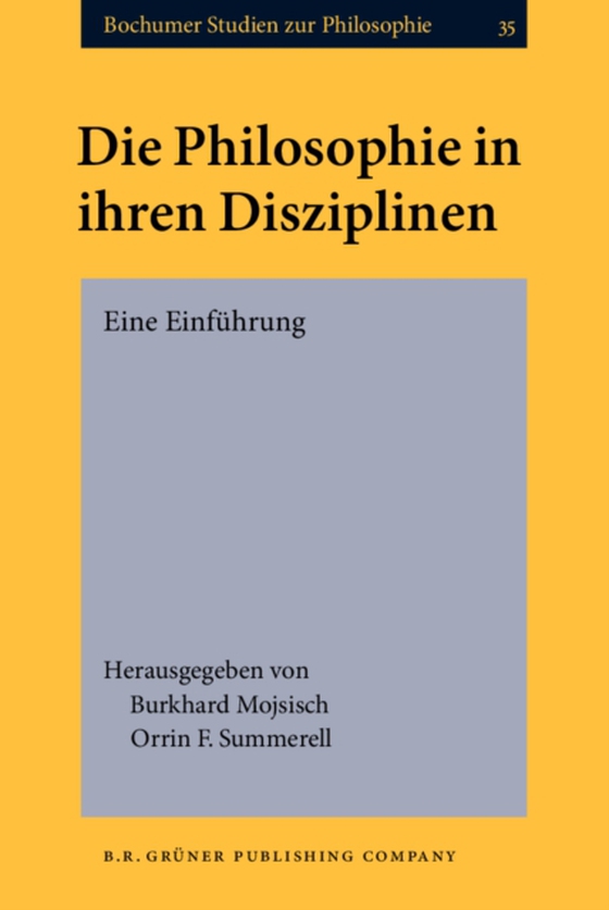 Die Philosophie in ihren Disziplinen (e-bog) af -