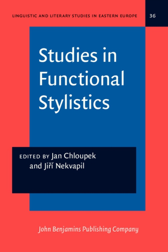 Studies in Functional Stylistics (e-bog) af -