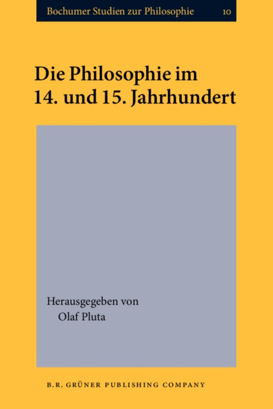 Die Philosophie im 14. und 15. Jahrhundert (e-bog) af -