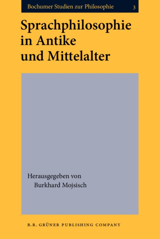 Sprachphilosophie in Antike und Mittelalter (e-bog) af -