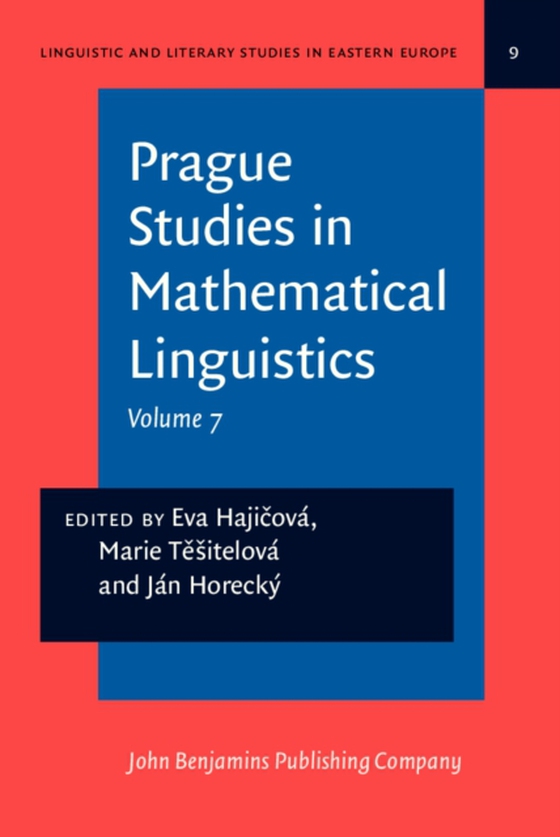 Prague Studies in Mathematical Linguistics (e-bog) af -