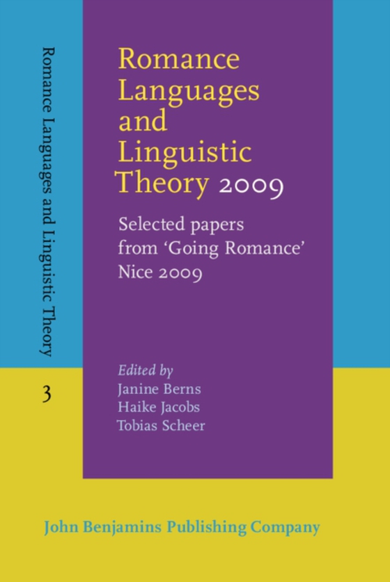 Romance Languages and Linguistic Theory 2009 (e-bog) af -