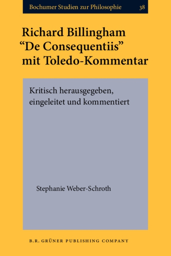 Richard Billingham “De Consequentiis” mit Toledo-Kommentar (e-bog) af Stephanie Weber-Schroth, Weber-Schroth