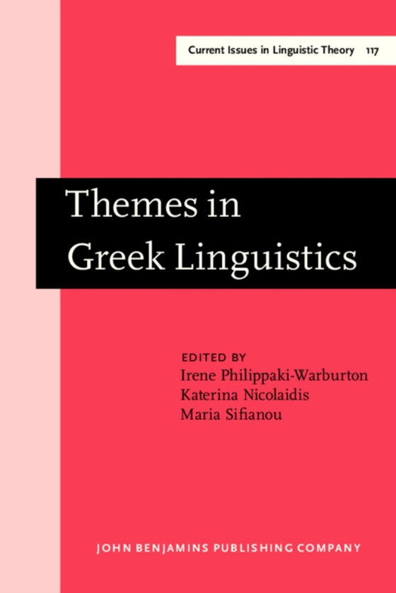 Themes in Greek Linguistics (e-bog) af -