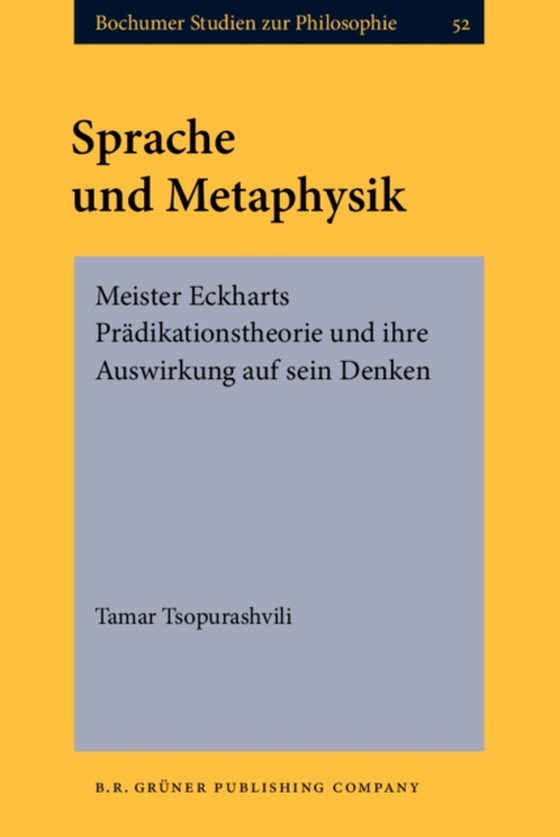 Sprache und Metaphysik (e-bog) af Tamar Tsopurashvili, Tsopurashvili