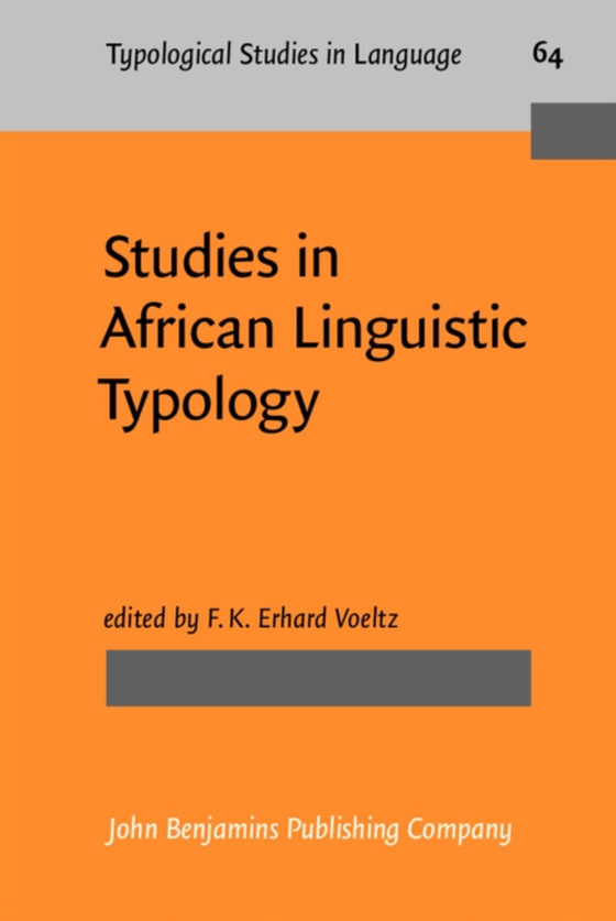 Studies in African Linguistic Typology (e-bog) af -