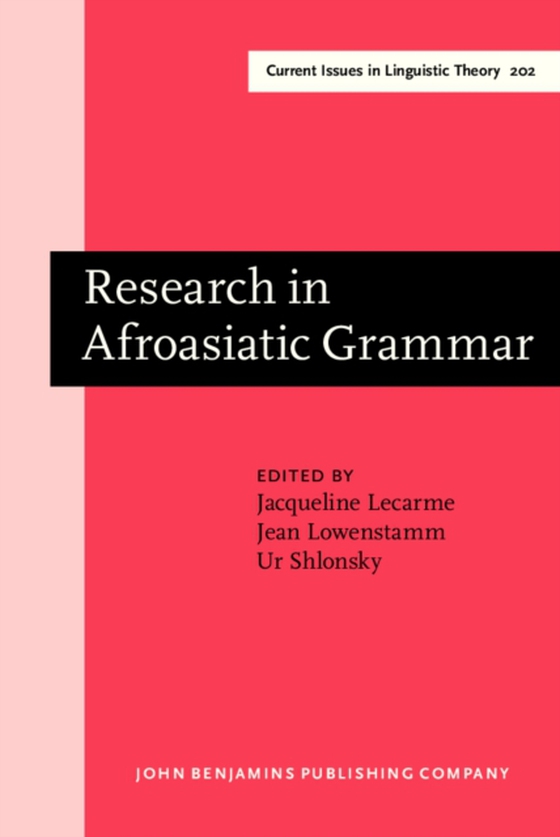 Research in Afroasiatic Grammar (e-bog) af -