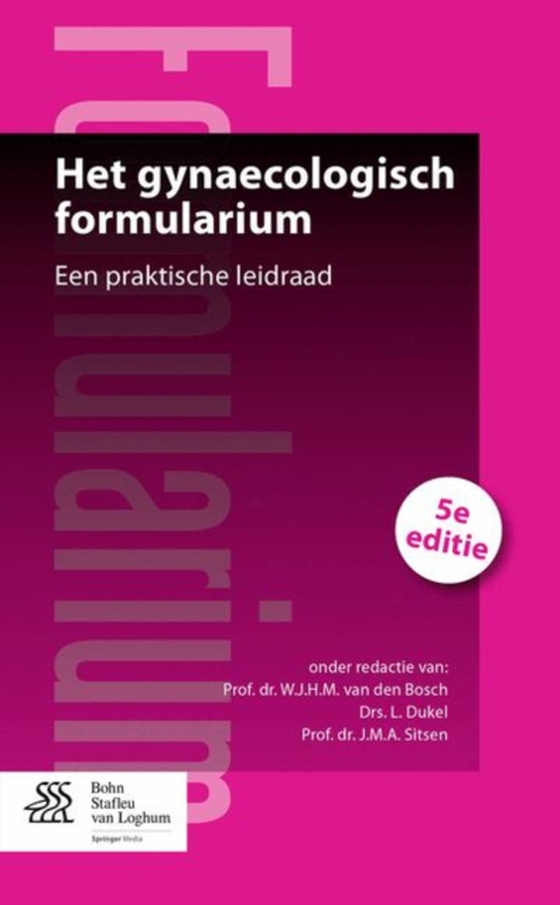 Het gynaecologisch formularium (e-bog) af -