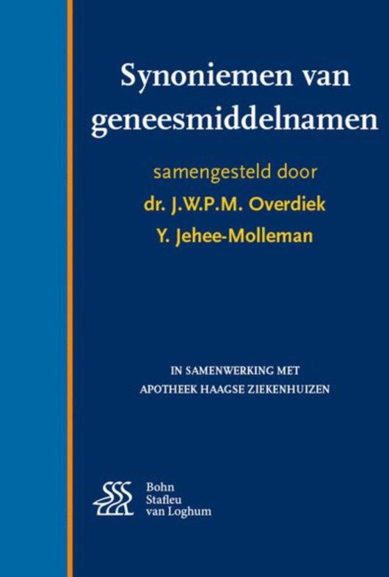 Synoniemen van geneesmiddelnamen (e-bog) af Y, Jehee-Molleman