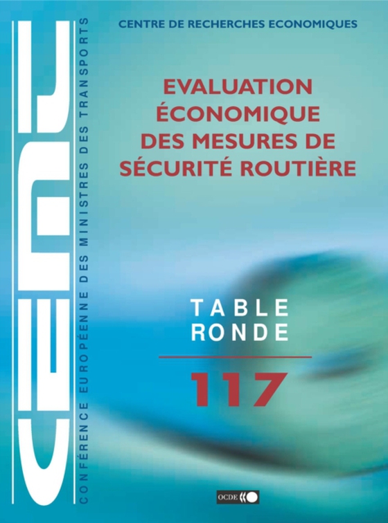 Tables Rondes CEMT Evaluation économique des mesures de sécurité routière (e-bog) af European Conference of Ministers of Transport