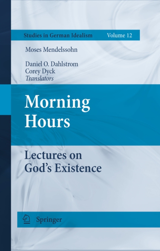 Morning Hours (e-bog) af Mendelssohn, Moses