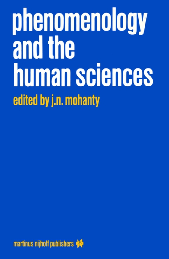 Phenomenology and the Human Sciences (e-bog) af -