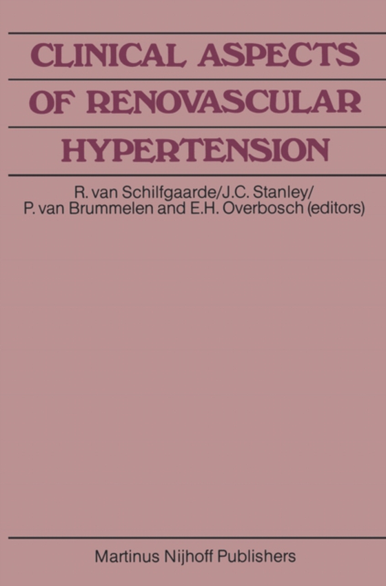 Clinical Aspects of Renovascular Hypertension (e-bog) af -