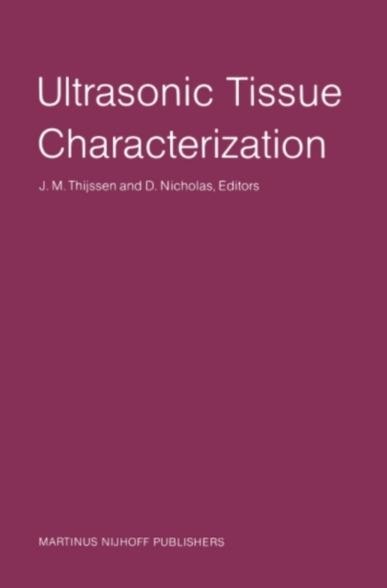 Ultrasonic Tissue Characterization (e-bog) af -