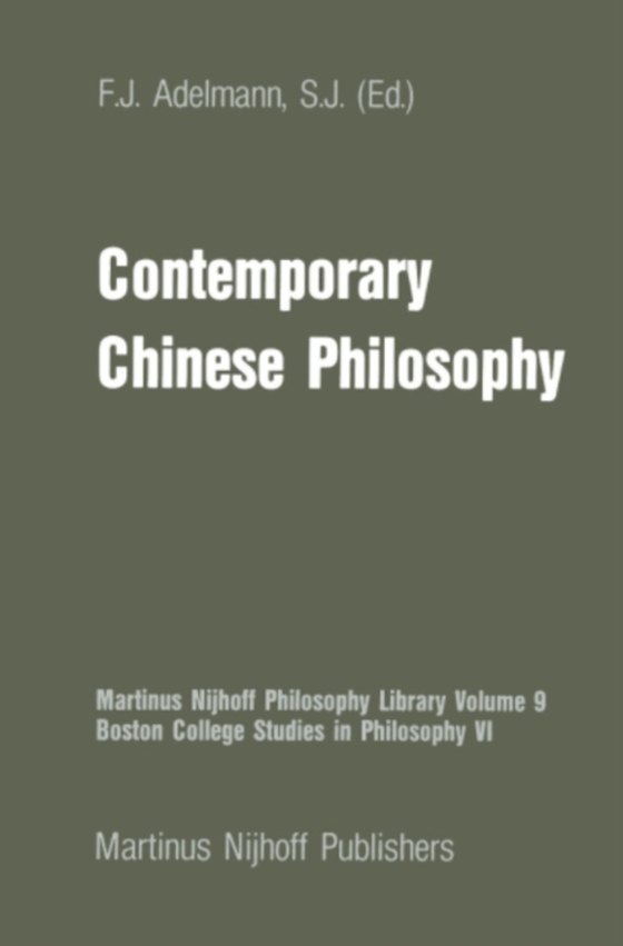 Contemporary Chinese Philosophy (e-bog) af -