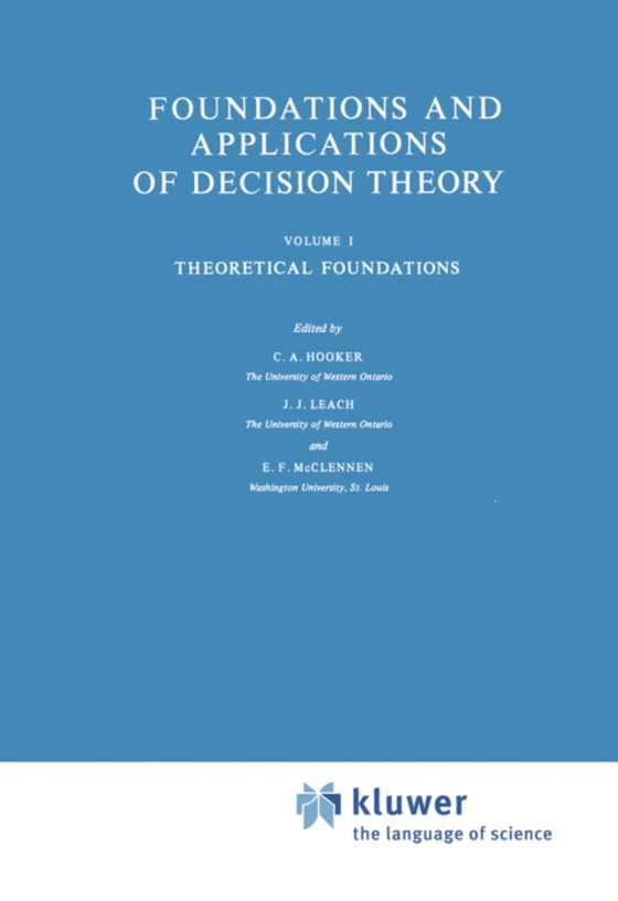 Foundations and Applications of Decision Theory