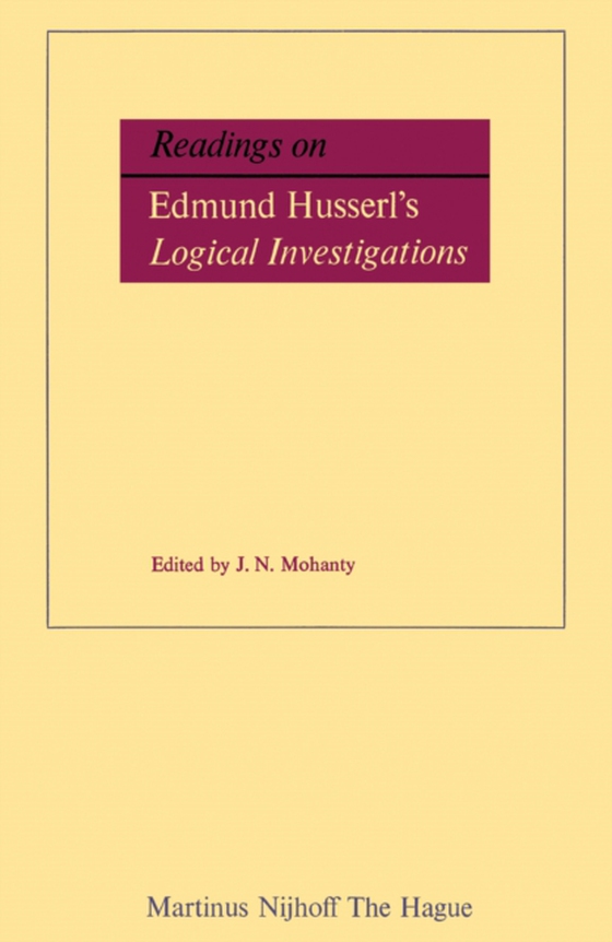 Readings on Edmund Husserl's Logical Investigations (e-bog) af -