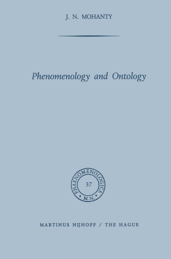 Phenomenology and Ontology (e-bog) af Mohanty, J.N.