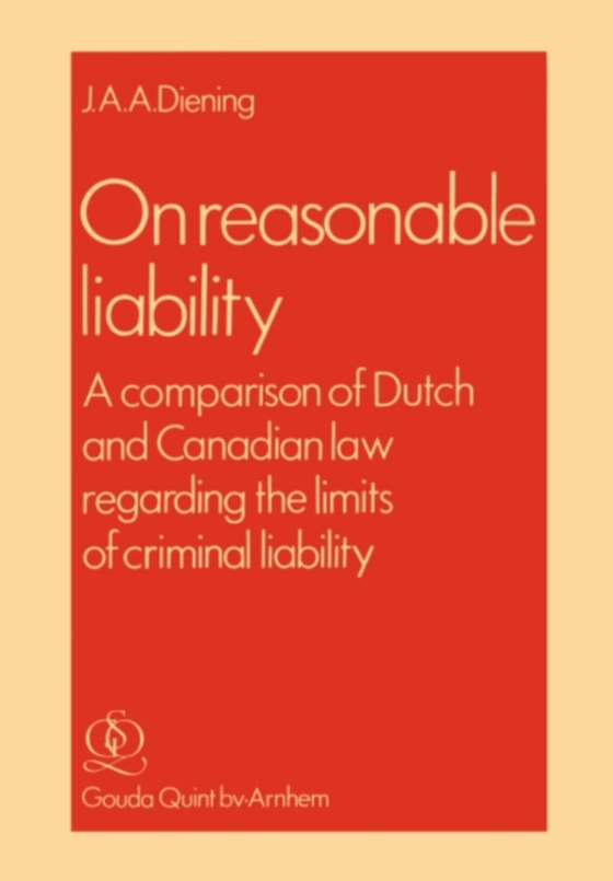 On Reasonable Liability (e-bog) af Diening, J. A.