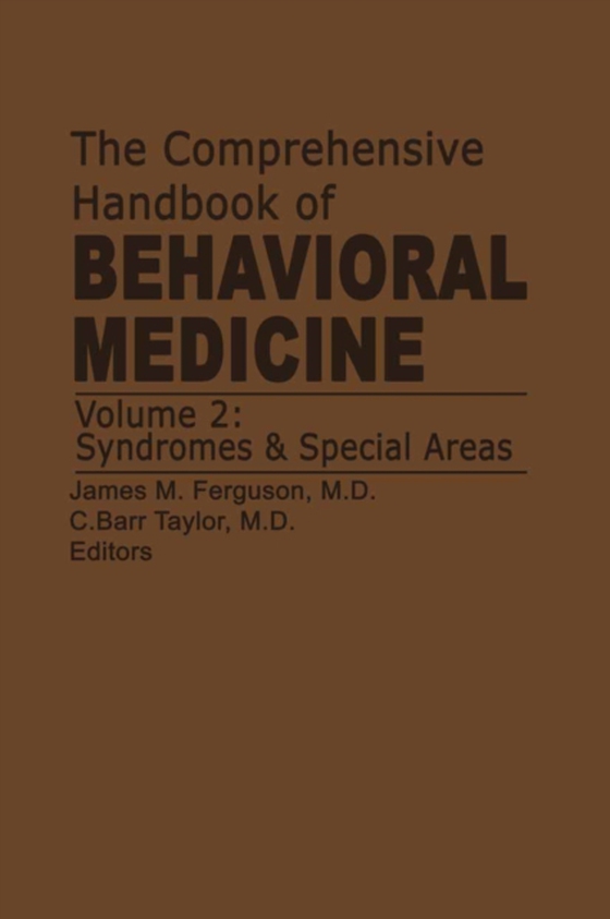 Comprehensive Handbook of Behavioral Medicine (e-bog) af -