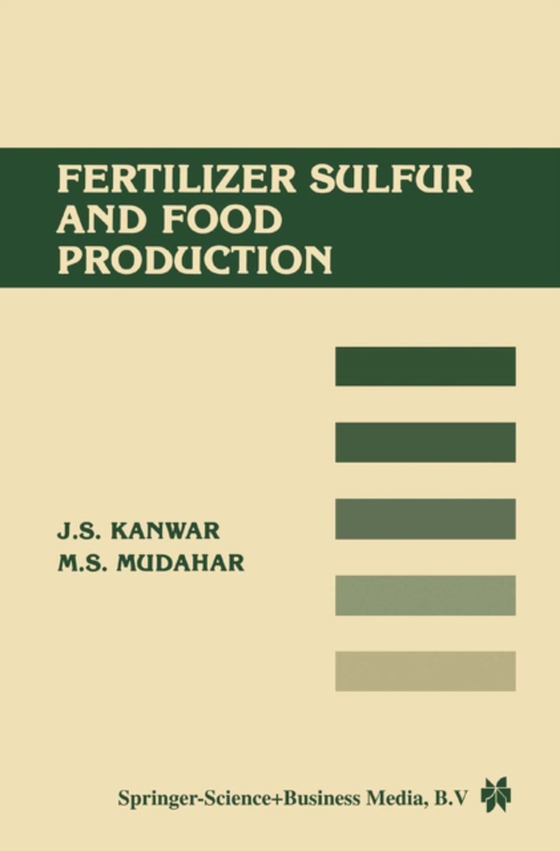 Fertilizer sulfur and food production (e-bog) af Mudahar, Mohinder