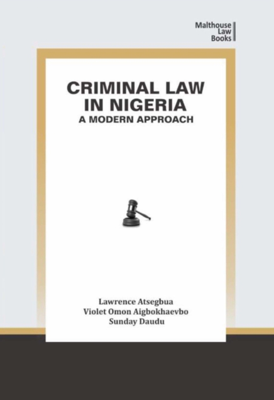 Criminal Law in Nigeria (e-bog) af Aigbokhaevbo, Violet