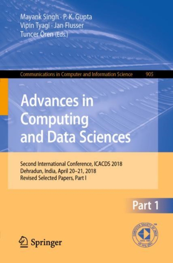 Advances in Computing and Data Sciences