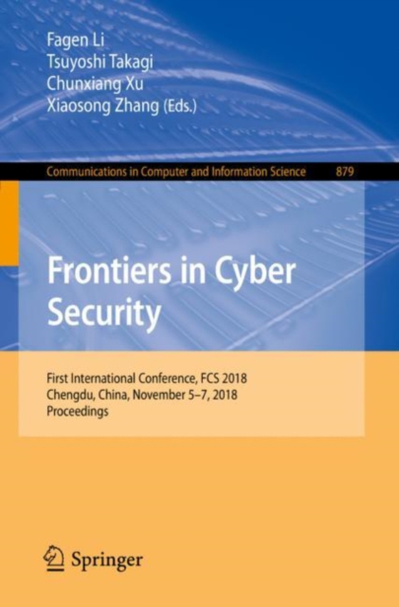 Frontiers in Cyber Security (e-bog) af -