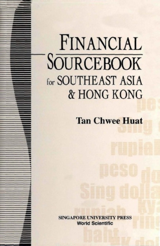 Financial Sourcebook For Southeast Asia And Hong Kong (e-bog) af Chwee Huat Tan, Tan