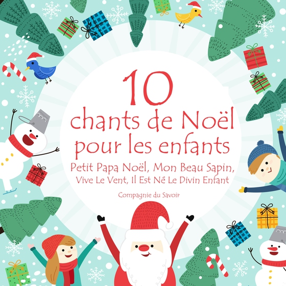 10 chants de Noël pour les enfants (lydbog) af Paulette Rollin