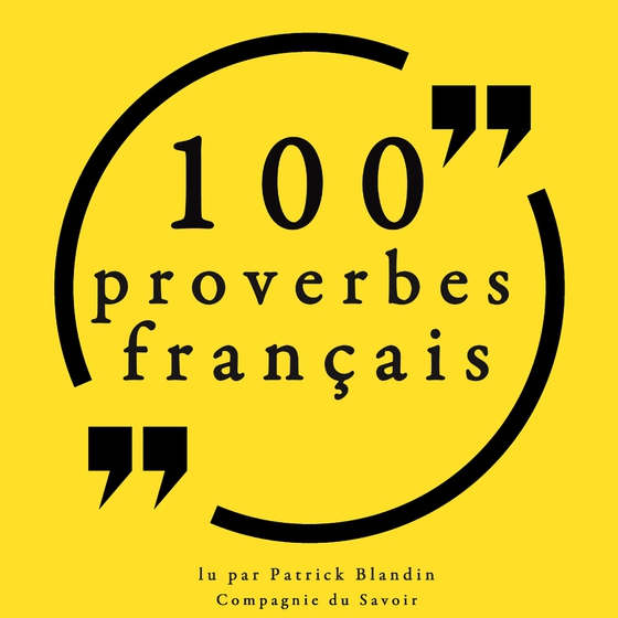 100 proverbes français (lydbog) af Anonyme