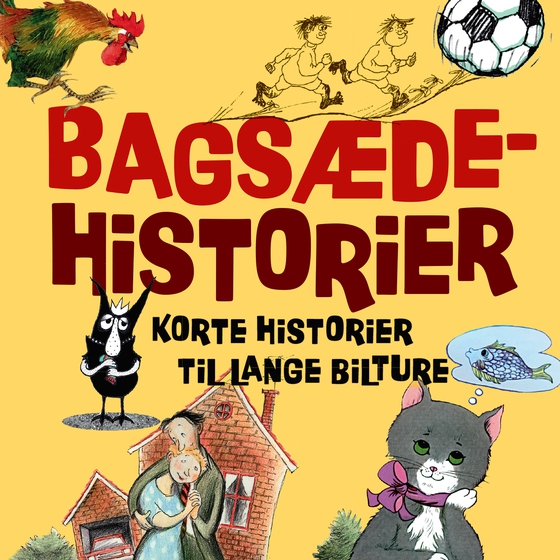 Bagsædehistorier - Korte historier til lange bilture (lydbog) af Brødrene Grimm