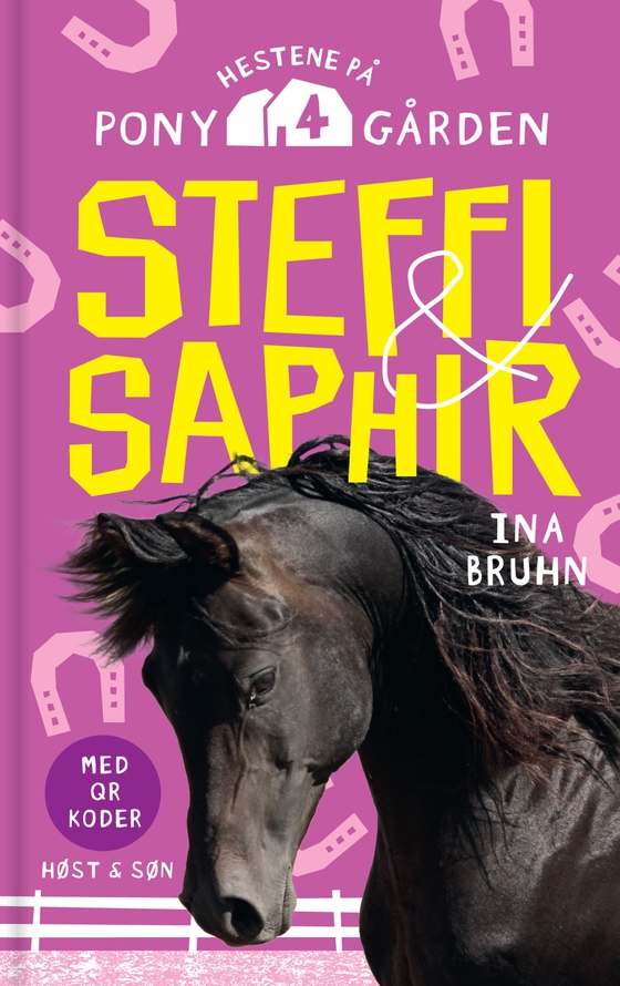Steffi og Saphir - Hestene på Ponygården 4 (lydbog) af Ina Bruhn