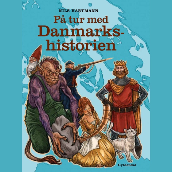På tur med Danmarkshistorien (lydbog) af Nils Hartmann