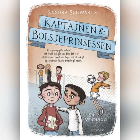 Kaptajnen & Bolsjeprinsessen (lydbog) af Sandra Schwartz