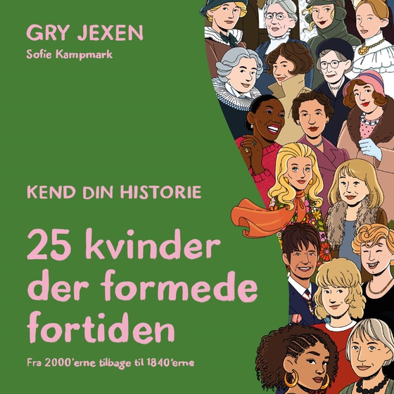Kend din historie - 25 kvinder der formede fortiden (lydbog) af Gry Jexen