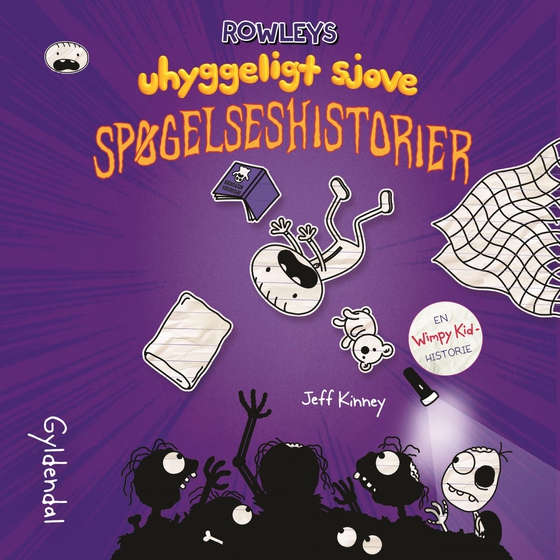 Rowleys uhyggeligt sjove spøgelseshistorier (lydbog) af Jeff Kinney