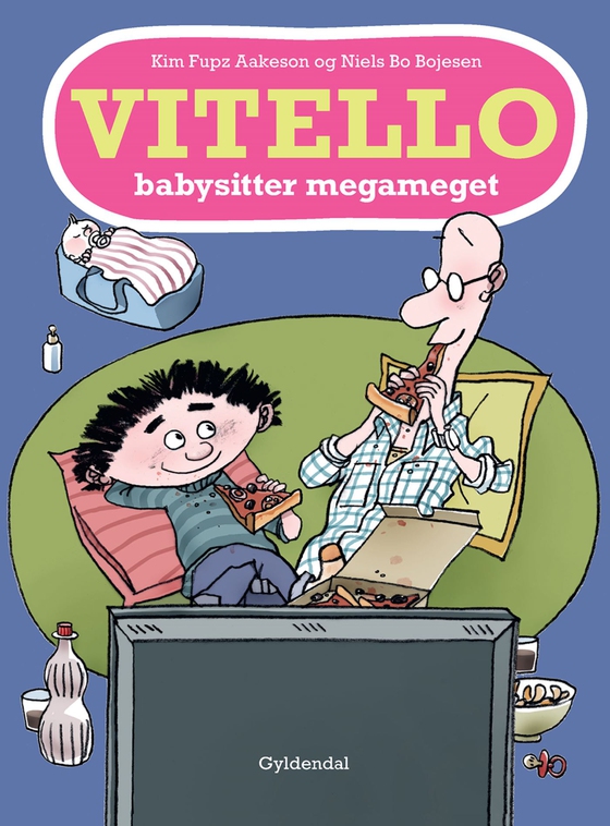 Vitello babysitter megameget - Lyt&læs - Vitello #25 (e-bog) af Niels Bo Bojesen